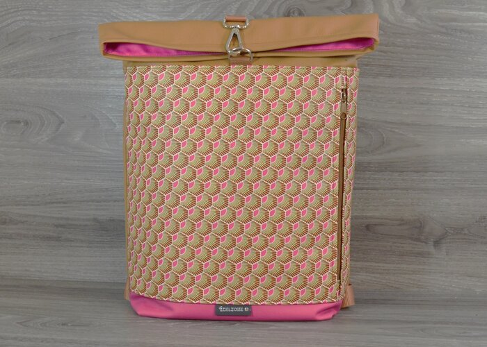 Edelzosse Rucksack 70`s Variante Reißverschlussfach