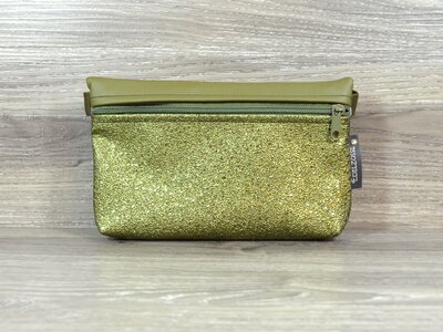 Edelzosse Bauchtasche  Olive -Stone Grün