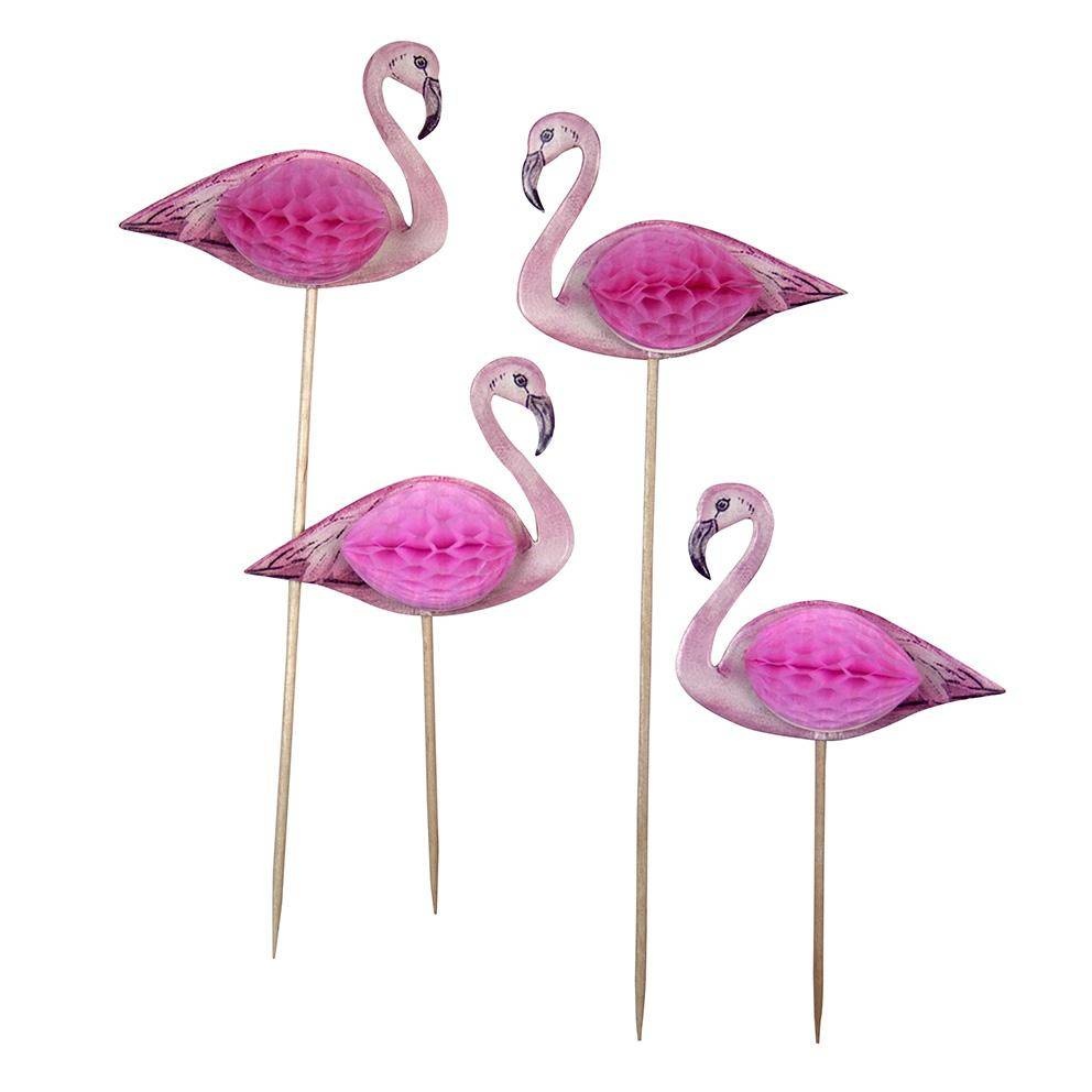 Partydeko für die Flamingo Party