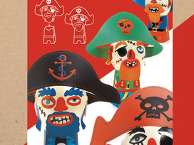 DJECO Djeco Do it Yourself - DIY Ballons dekorieren PIRATEN
