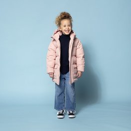 Gosoaky ♥ GOSOAKY TIGER EYE PUFFER JACKET in evening pink