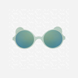 kietla Ki ET LA Kindersonnenbrille Ourson in almond green