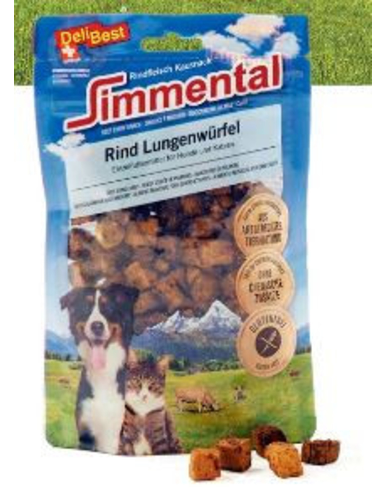 DeliBest Simmental Rind Lungenwürfel "Mini"