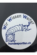 Aufkleber Hundesportfan