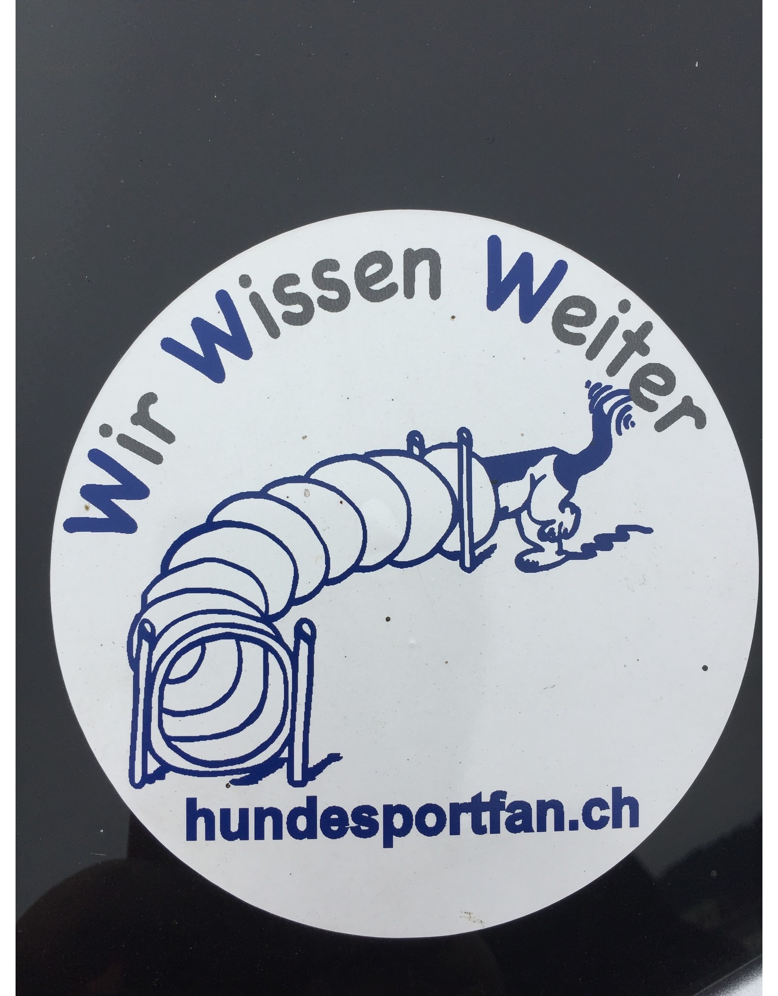 Aufkleber Hundesportfan