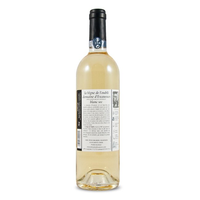 Domaine d'Escausses LA VIGNE DE L'OUBLI