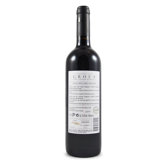 Herdade Dos Grous HERDADE DOS GROUS - Tinto