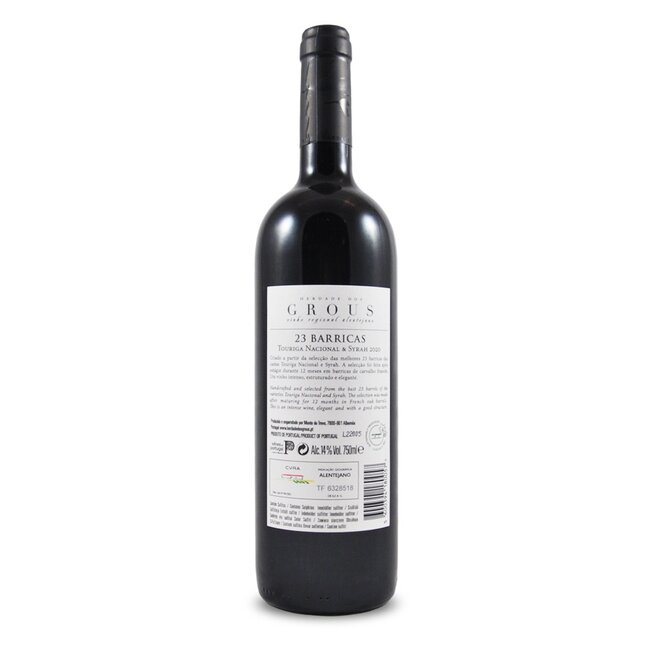 Herdade Dos Grous HERDADE DOS GROUS - Tinto 23 Barricas