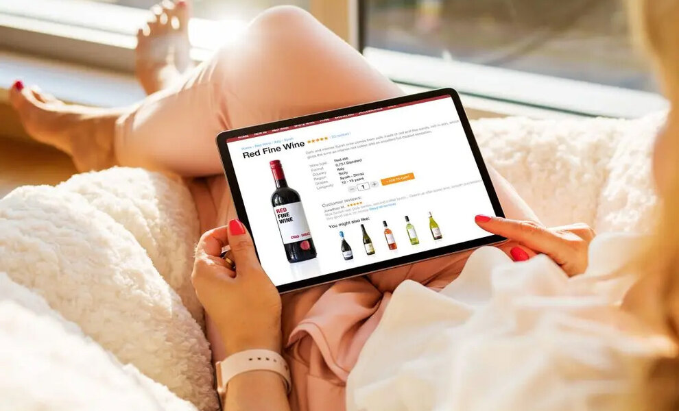 Online wijnverkoop is booming