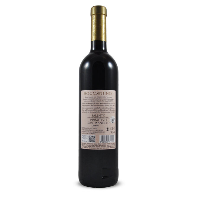 Boccantino Primitivo - Susumaniello - IGT Salento