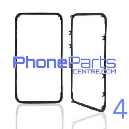 LCD frame with glue for iPhone 4 (10 pcs)
