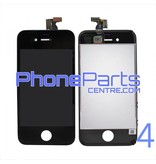 LCD screen/ digitizer/ frame premium quality for iPhone 4