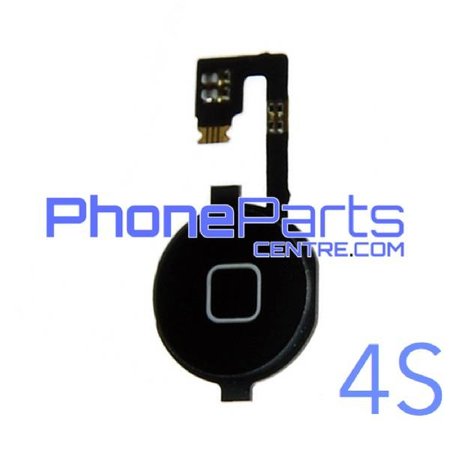 Full home button / flex cable for iPhone 4S (5 pcs)