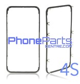 LCD frame with glue for iPhone 4S (10 pcs)