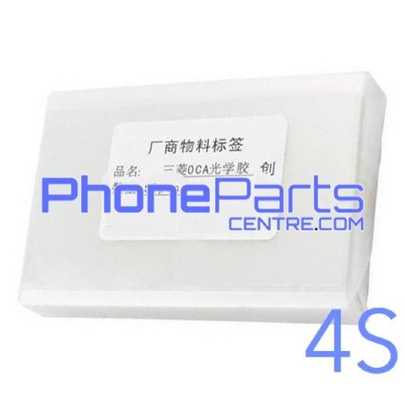 OCA lijmlaag t.b.v. touchscreen voor iPhone 4S (50 pcs)