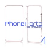 LCD frame with glue for iPhone 4 (10 pcs)