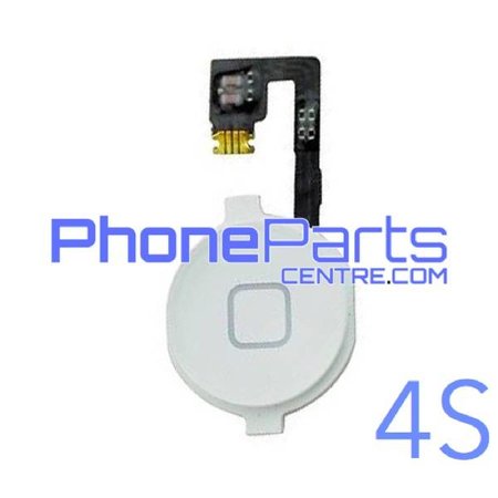 Full home button / flex cable for iPhone 4S (5 pcs)