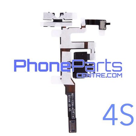 Volume knoppen met audio voor iPhone 4S (5 pcs)