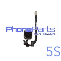 Full home button / flex cable for iPhone 5S (5 pcs)