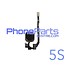 Volledige home button met kabel voor iPhone 5S (5 pcs)