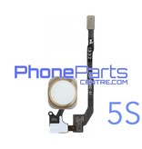 Full home button / flex cable for iPhone 5S (5 pcs)