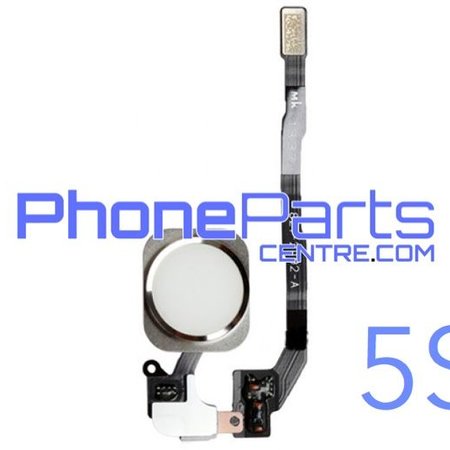 Full home button / flex cable for iPhone 5S (5 pcs)