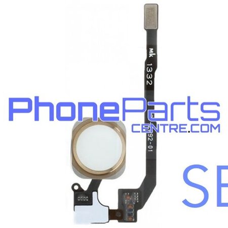 Full home button / flex cable for iPhone SE (5 pcs)