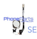 Full home button / flex cable for iPhone SE (5 pcs)