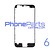 LCD frame with glue for iPhone 6 (10 pcs)