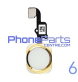 Volledige home button met kabel voor iPhone 6 (5 pcs)