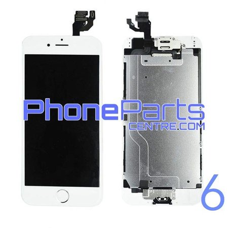 LCD scherm - alle onderdelen gemonteerd - voor iPhone 6