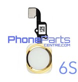 Full home button / flex cable for iPhone 6S (5 pcs)