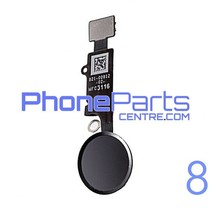 Volledige home button met kabel voor iPhone 8 (5 pcs)