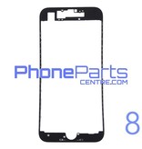 LCD frame with glue for iPhone 8 (10 pcs)