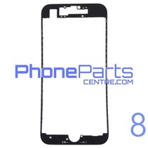 LCD frame with glue for iPhone 8 (10 pcs)