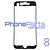 LCD frame with glue for iPhone 8 (10 pcs)