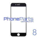 Glass lens / frame / OCA glue for iPhone 8 (10 pcs)