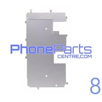Metalen schild achterkant LCD voor iPhone 8 (10 pcs)