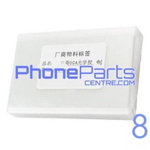 OCA lijmlaag t.b.v. touchscreen voor iPhone 8 (50 pcs)