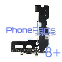 Dock connector / oplaadpunt met microfoon voor iPhone 8 Plus (5 pcs)