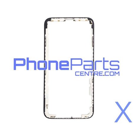 LCD frame with glue for iPhone X (10 pcs)