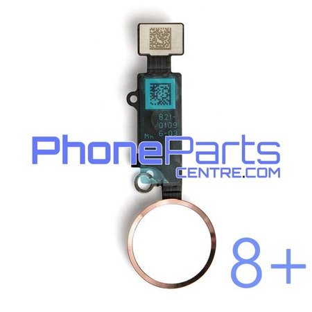 Full home button / flex cable for iPhone 8 Plus (5 pcs)
