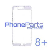 LCD frame with glue for iPhone 8 Plus (10 pcs)