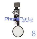 Full home button / flex cable for iPhone 8 (5 pcs)