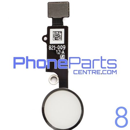 Full home button / flex cable for iPhone 8 (5 pcs)