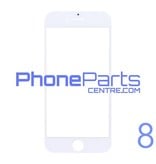 Glass lens for iPhone 8 (10 pcs)