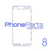 Frame met sticker t.b.v. LCD scherm voor iPhone 8 (10 pcs)