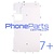 LCD Metal back plate for iPhone 7 Plus (10 pcs)