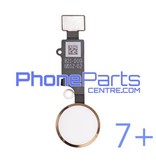 Full home button / flex cable for iPhone 7 Plus (5 pcs)