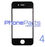 6D glass - dark retail packing for iPhone 4 (10 pcs)